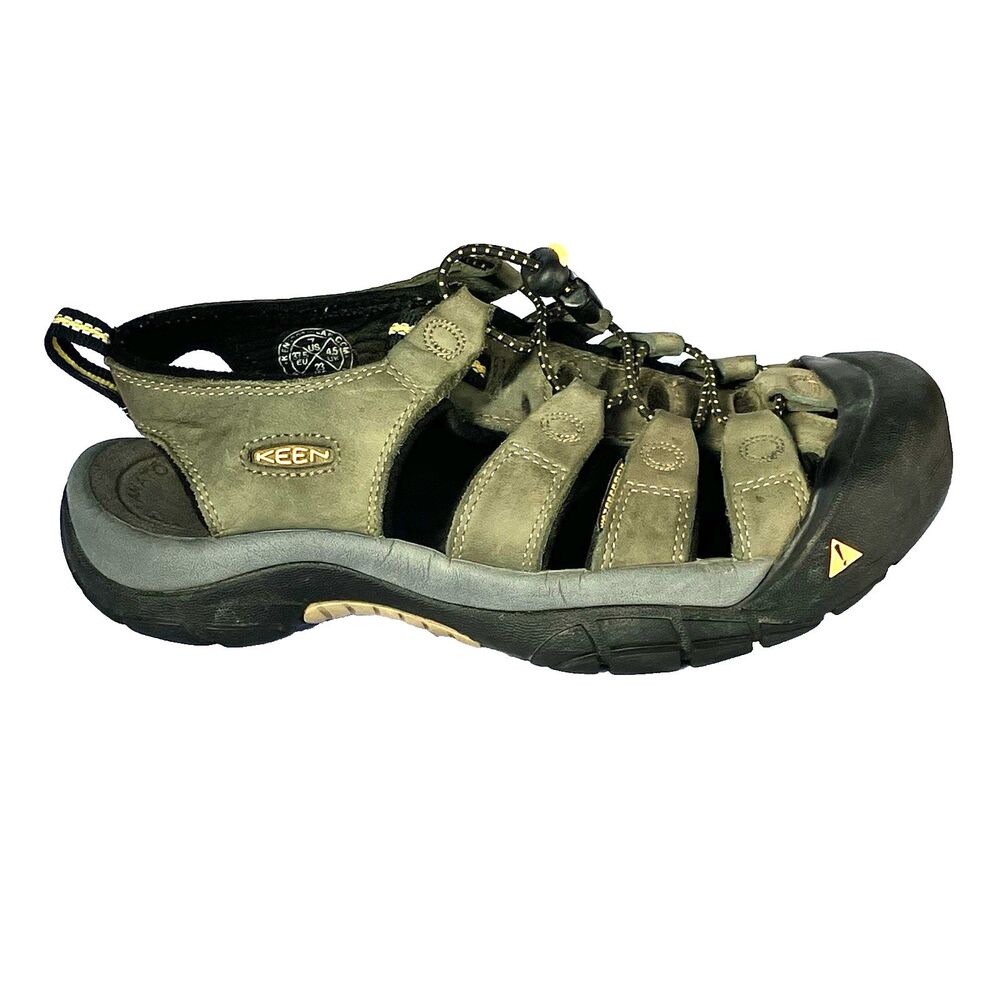Keen Newport Sandals 7 37.5 Nubuck Leather Green Waterproof Hiking Fisherman - Picture 6 of 16